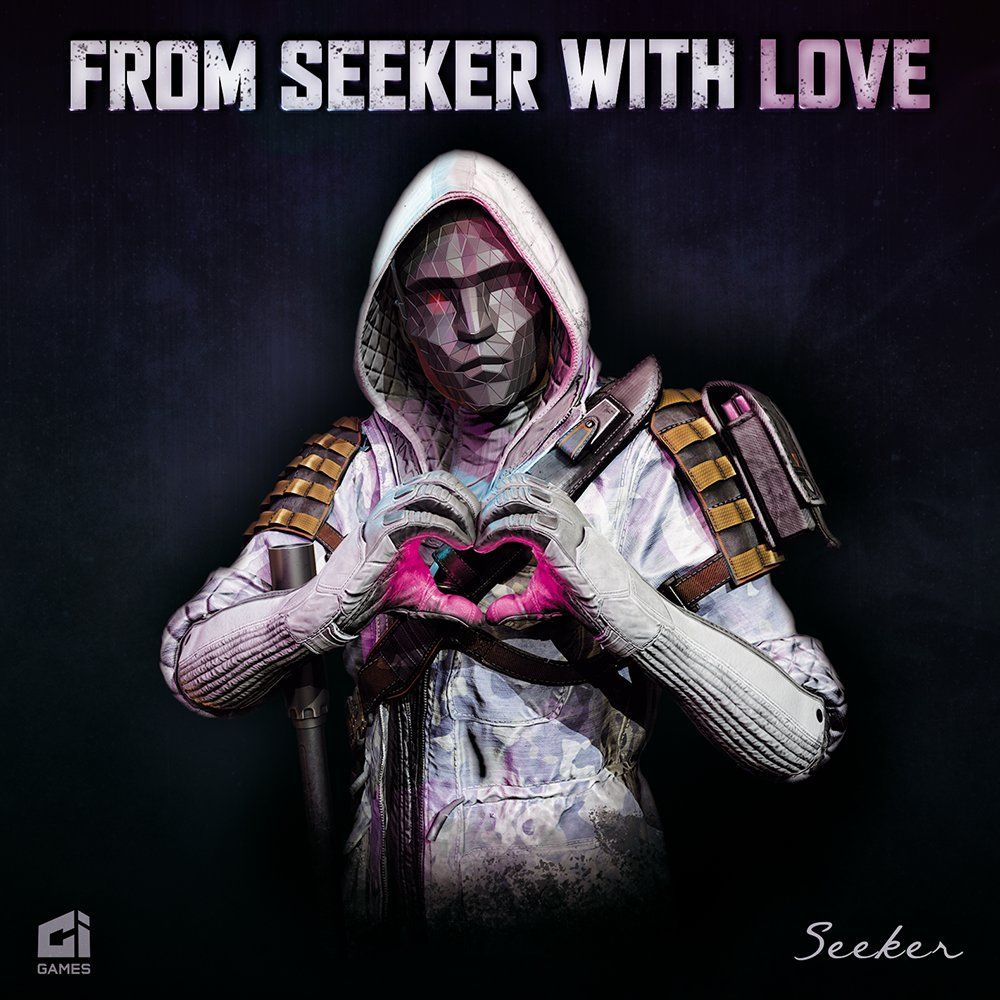 Render of Seeker from Sniper Ghost Warrior Contracts holding up a heart with their hands

"From Seeker With Love"