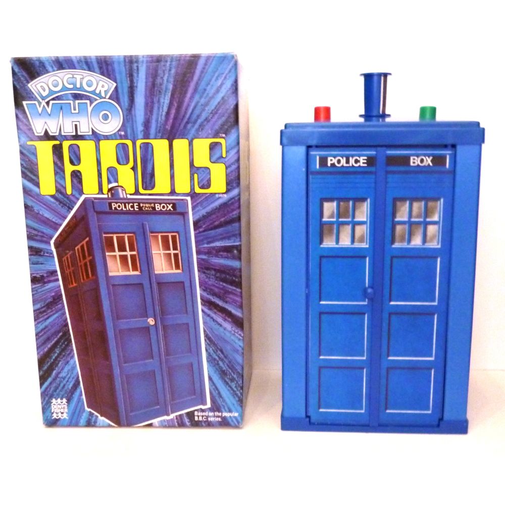 My 1970s Denys Fisher Doctor Who TARDIS with its original box. It is in a great condition for its age.