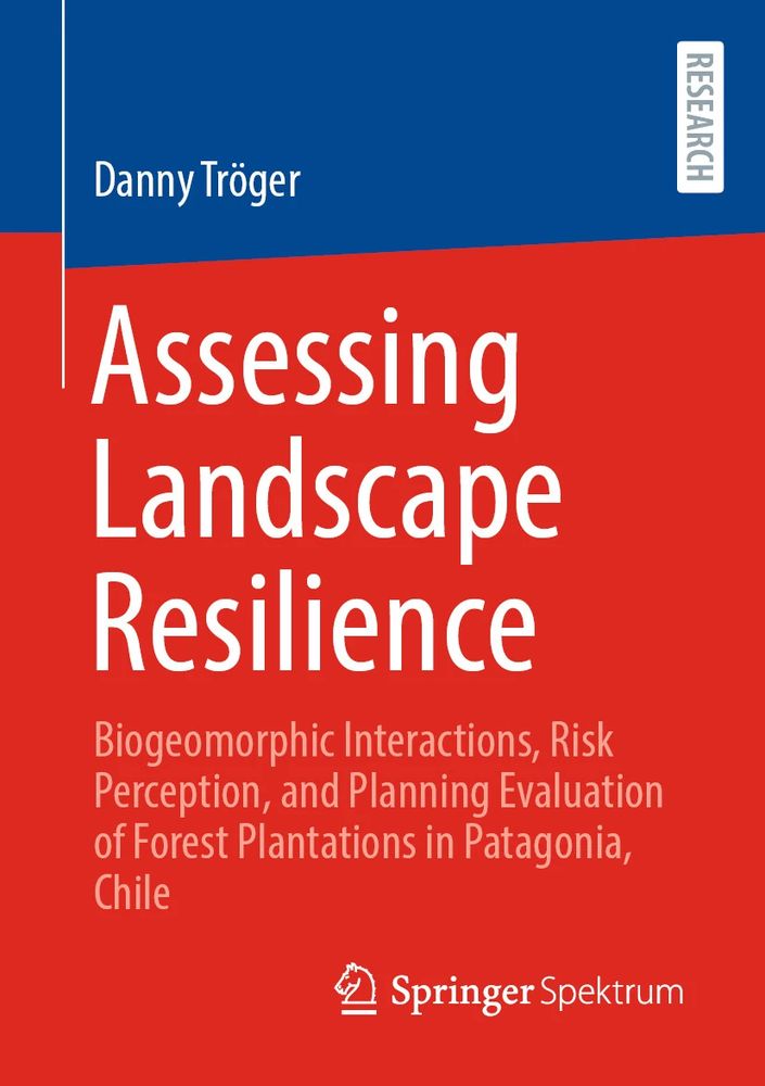 Book cover of the named book. Upper quarter blue, lower three quarters red, title and subtitle in the red part. 
