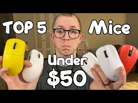 Top 5 Budget Gaming Mice Under $50 (Pre-Tariff)