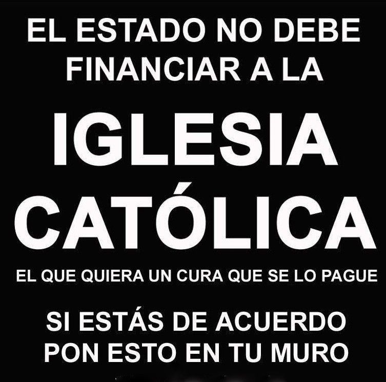 Un estado laico. 
