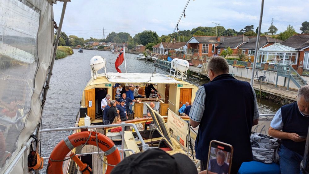 The Daniel Adamson steam tug 
