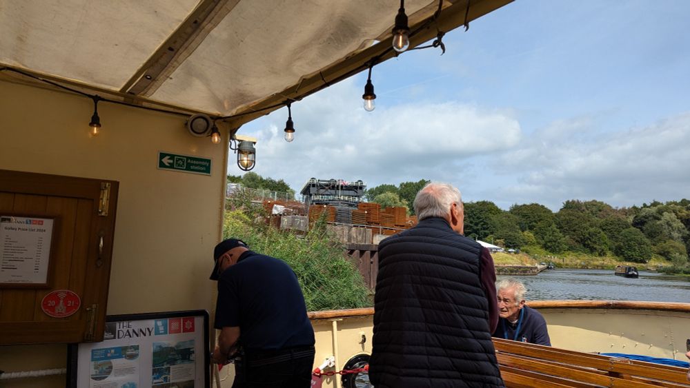 The Daniel Adamson steam tug