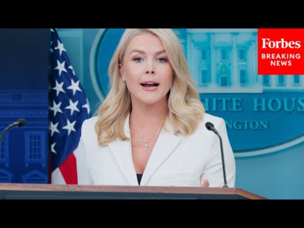 Karoline Leavitt Pressed On Trump Call To Deport Of U.S. Citizen Prisoners To El Salvador Prison