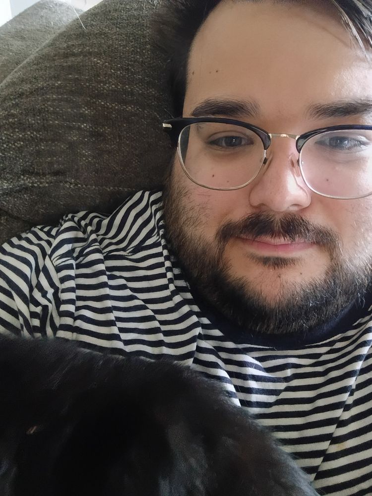 Cat isn't really in the shit but she's there