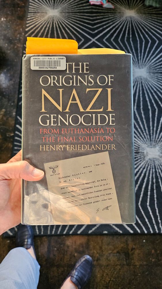 Henry Friedlander's The Origins of Nazi Genocide: From Euthanasia to the Final Solution