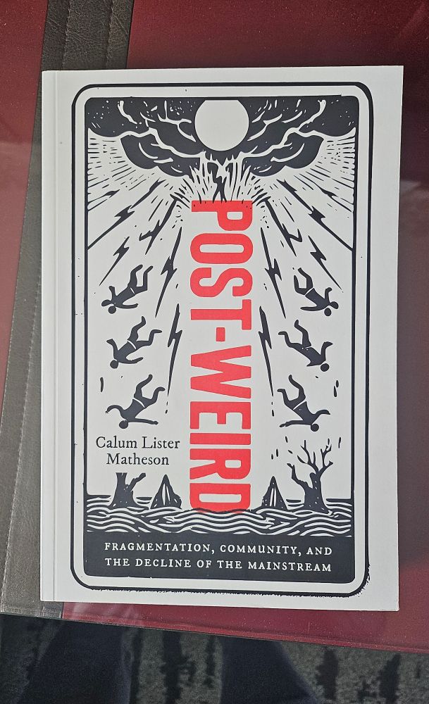 Cover of Post-Weird: Fragmentation, Community and the Decline of the Mainstream by Calum Matheson