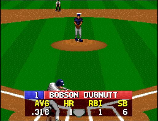 Bobson Dugnutt from Fighting Baseball for Super Famicom (SNES)