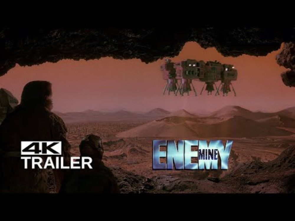 ENEMY MINE Theatrical Trailer [1985] Remastered in 4K
