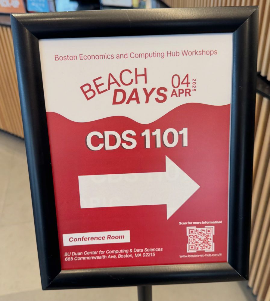 BEACH Day sign at CDS
