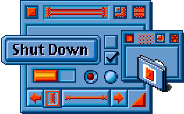 A preview of the Mac theme "Wrench-Carrot" by "Jen Maher-Bontrager"