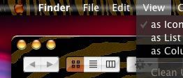 A preview of the Mac theme "Tiger Mask 0.3" by "Nori"
