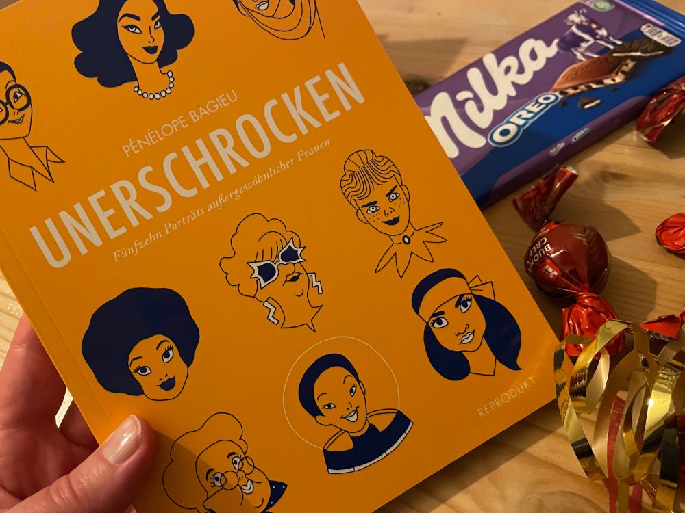 Fotographie der Graphic Novel „Unerschrocken“ von Pénélope Bagieu