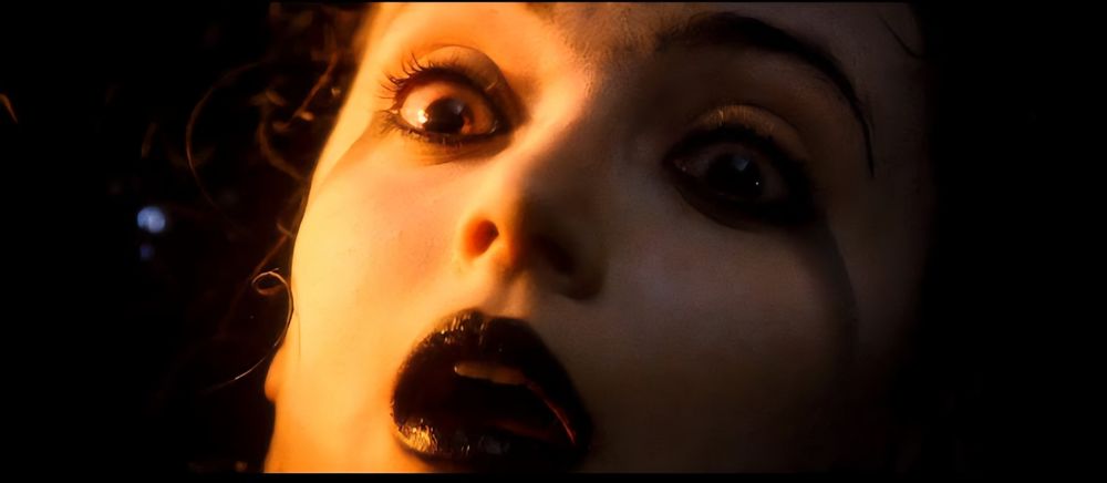 Mia Sera gasping