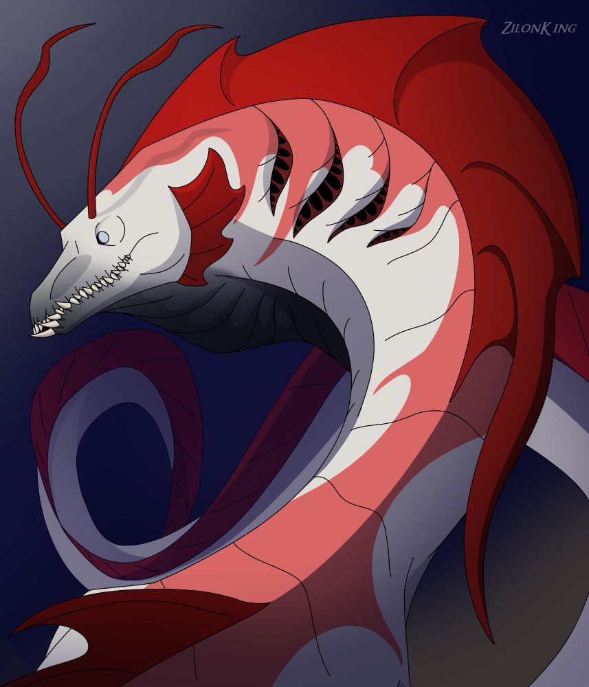 Artwork showing fanart for Titanosaurus from Godzilla Black Mass