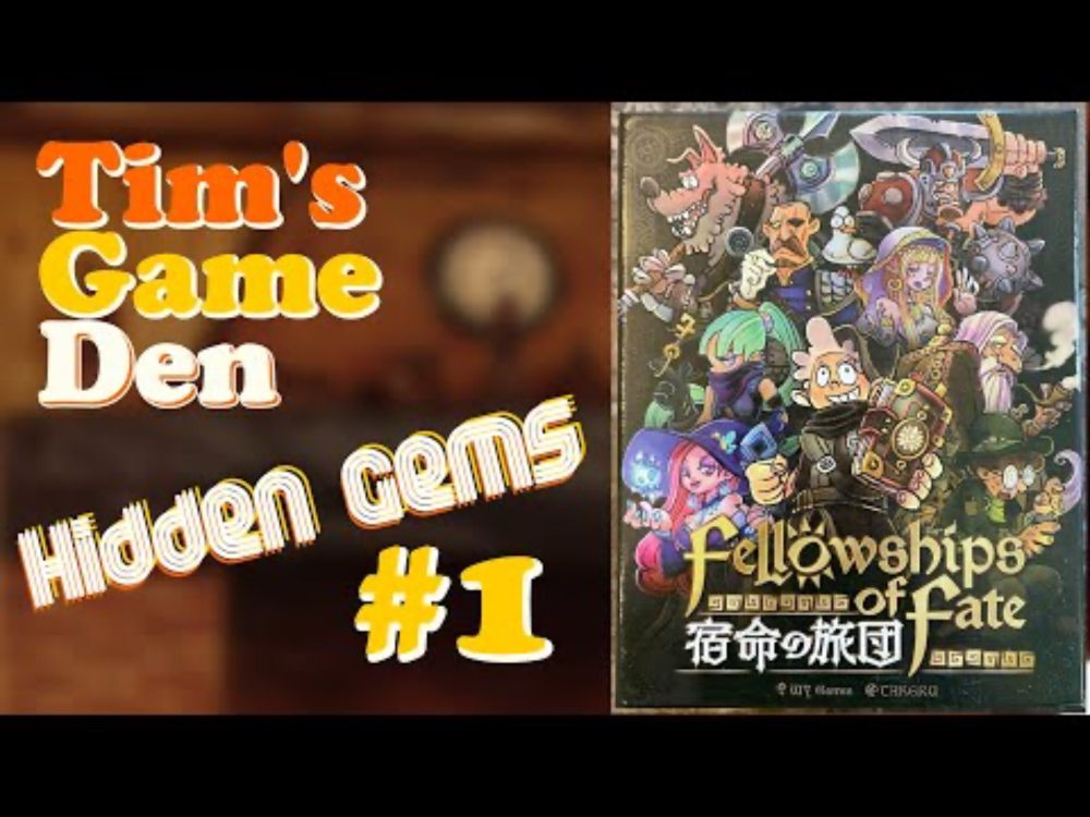 Hidden Gems 1 | Fellowships of Fate Board Game Review