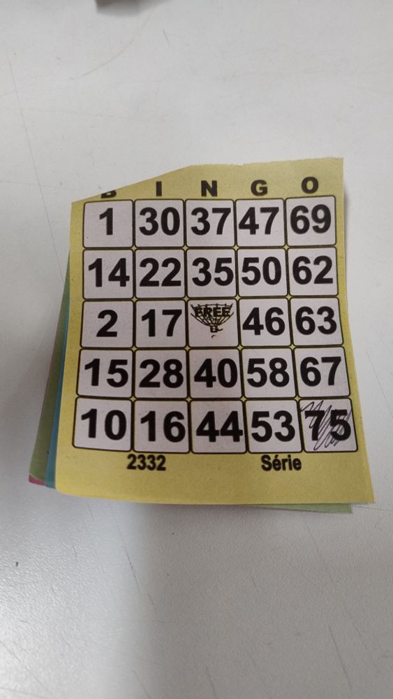 Cartela de bingo