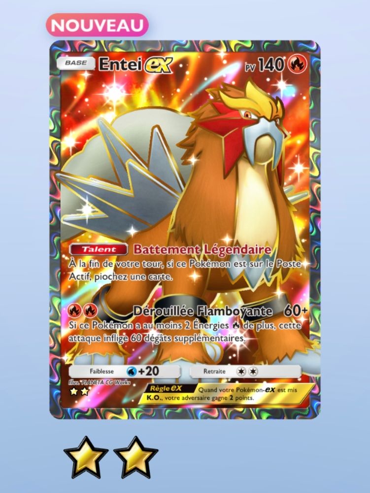 Entei-Ex ⭐⭐