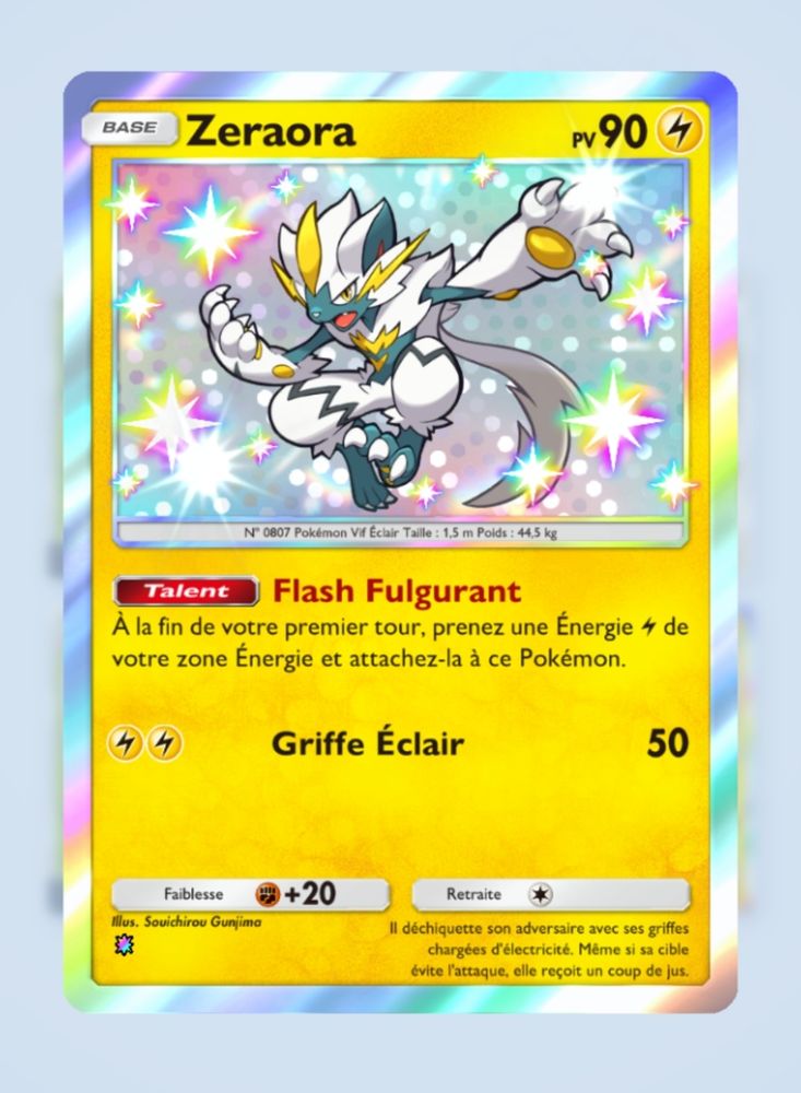 Zeraora shiny