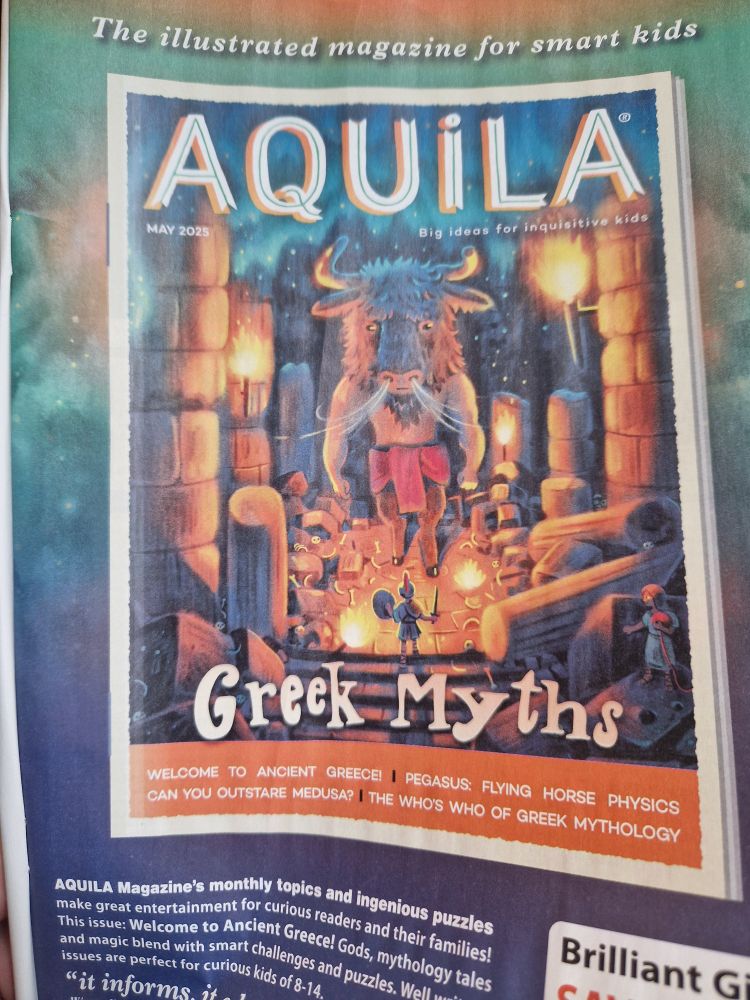 Aquila Greek Myths magazine 