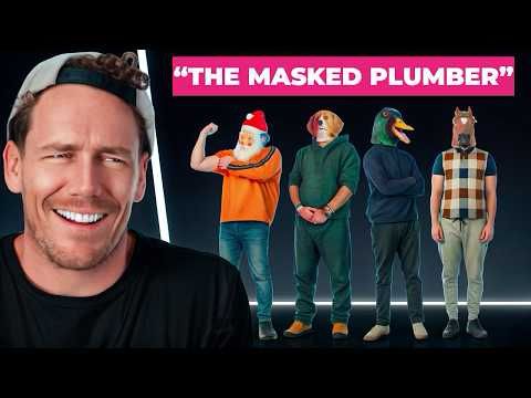 Guess the REAL plumber! (Masked Edition)