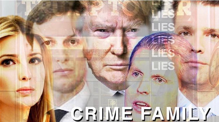 Meme of Trump, Ivanka, Don Jr & Eric Reads: Trump Tower ~ Crime Family •LIES •LIES •LIES •LIES •LIES •LIES