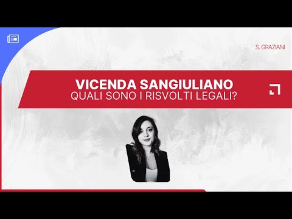 Vicenda Sangiuliano: quali sono i risvolti legali? | Politica e Attualità