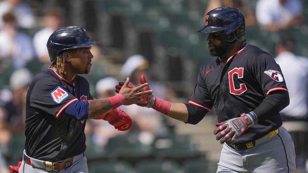 Carlos Santana homers to help the Guardians top the White Sox 4-2 in doubleheader opener
