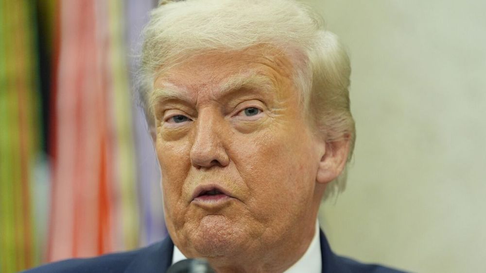 President Donald Trump says he's imposing a 100% tariff on computer chips— a move that will likely raise the cost of electronics, autos, household appliances and other essential goods.