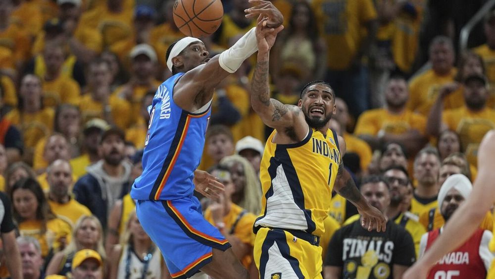 Game 4: Gilgeous-Alexander goes wild in the 4th, Thunder rally to top Pacers 111-104 and tie Finals