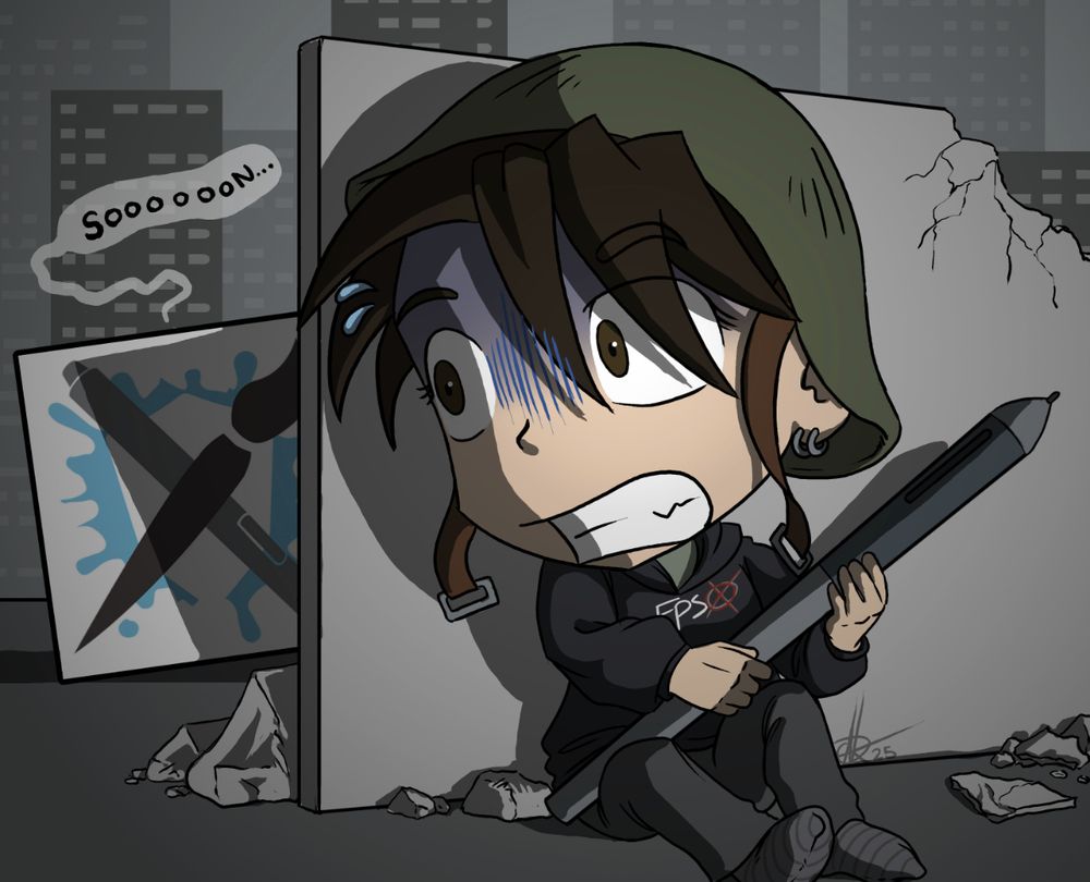 Time to prepare for battle! I mean prepare for my first Art Fight ever. 