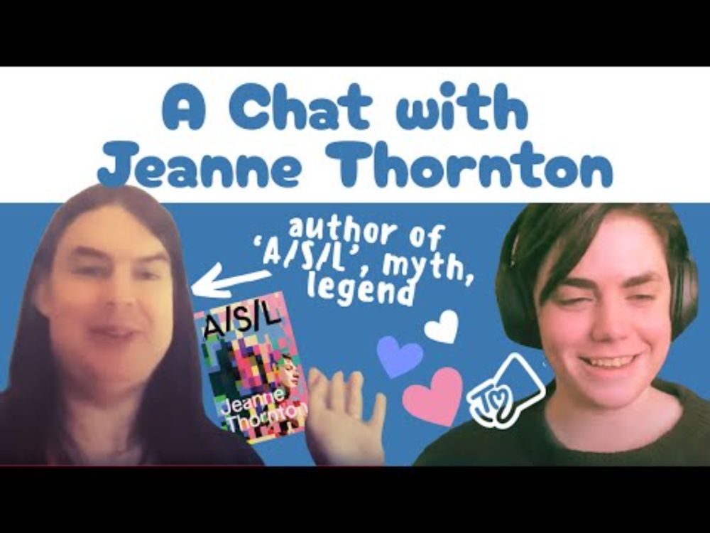 A/S/L - Chatting with Jeanne Thornton about Trans Time, Community, and Her New Book