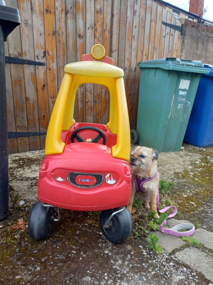 When Heidi found a ( kids ) fire truck