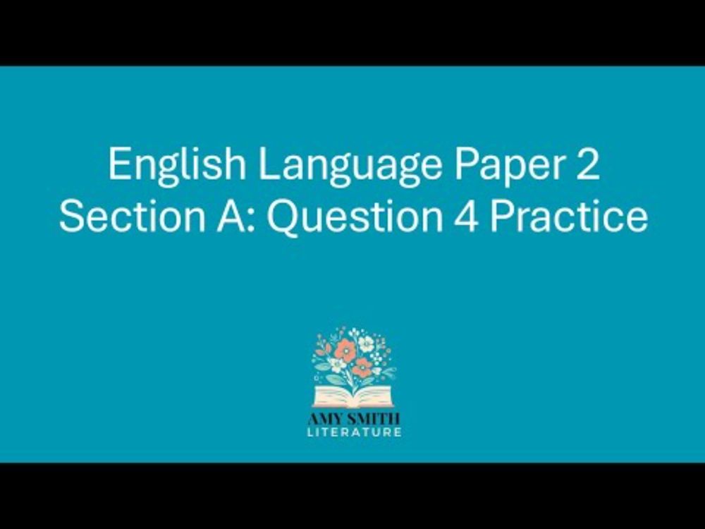 AQA Language Paper 2 Question 4 Extra Practice