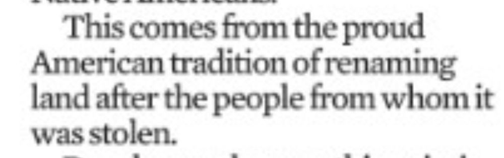 Paragraph from Orlando Sentinel reads, 