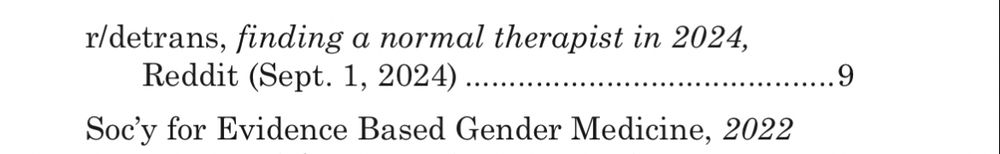 r/detrans, finding a normal therapist in 2024,
Reddit (Sept. 1, 2024)
...••
Soc'y for Evidence Based Gender Medicine, 2022
・・・
