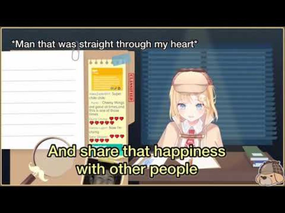 【Hololive/Eng Sub】Amelia Watson Sharing her life story and our angel nearly cry