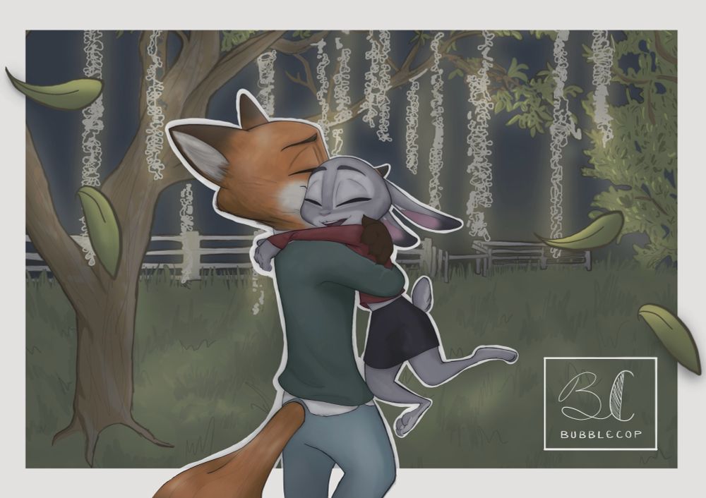 Zootopia /wilde hoops fan art 