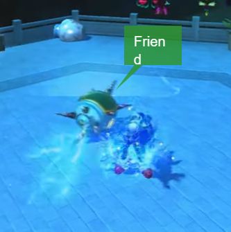 sonic the werehog being electrocuted by an enemy as it says
"frien
d"