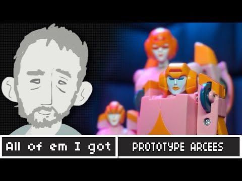 Transformers Missing Link - Prototype G1 Arcee C-07 - All of em I Got