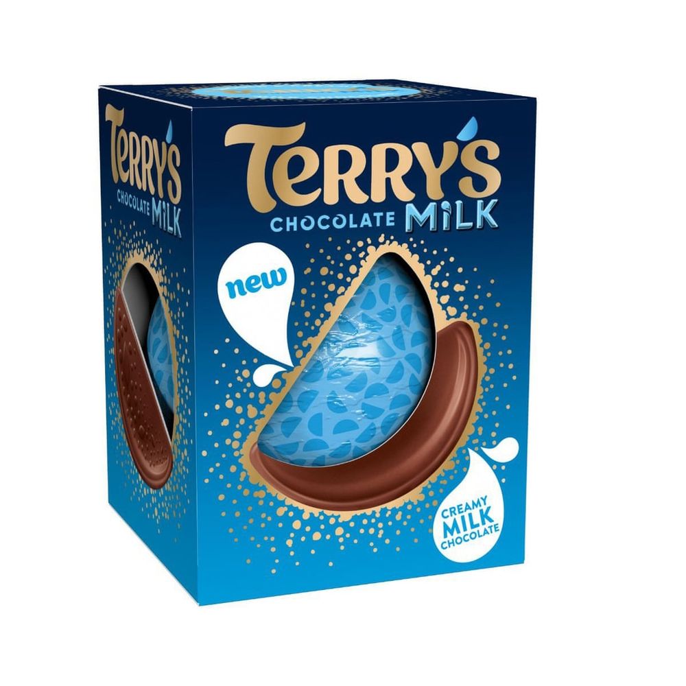 A Terry's chocolate milk flavored chocolate "orange". 