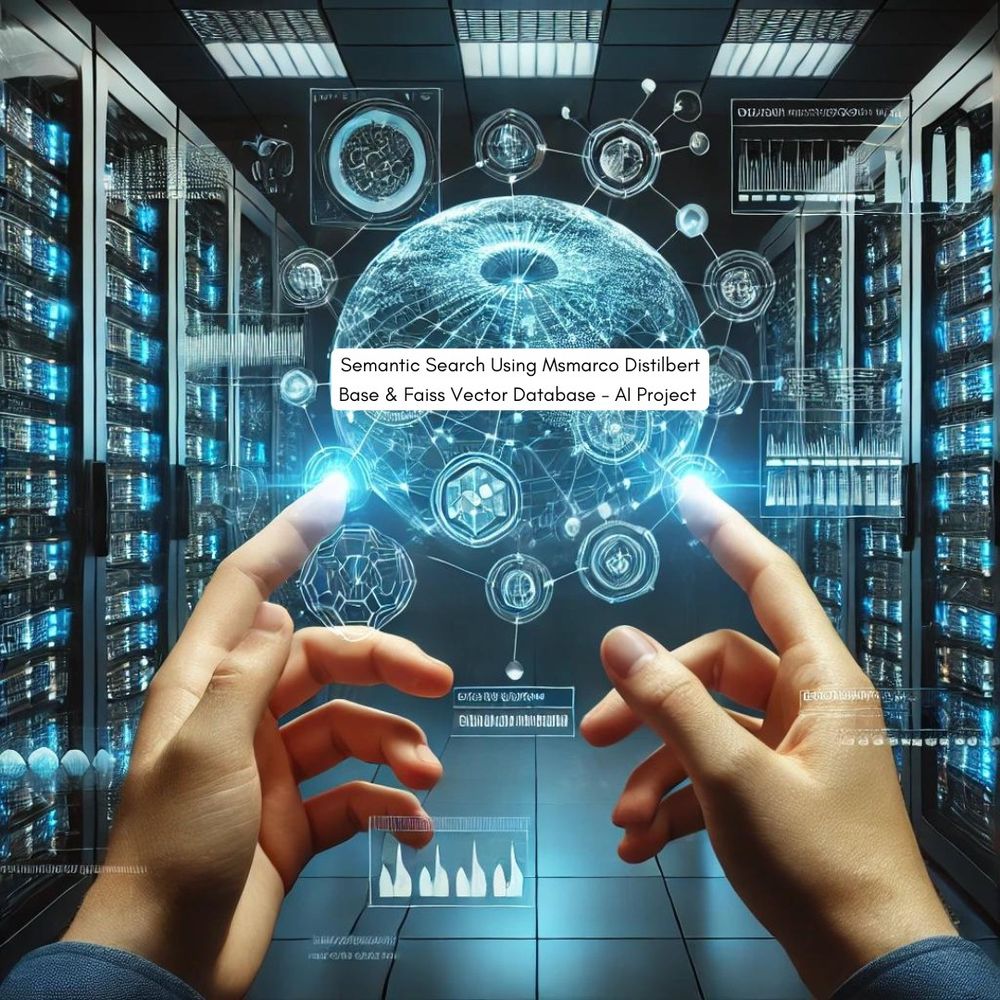 Semantic Search Using Msmarco Distilbert Base & Faiss Vector Database - AI Project