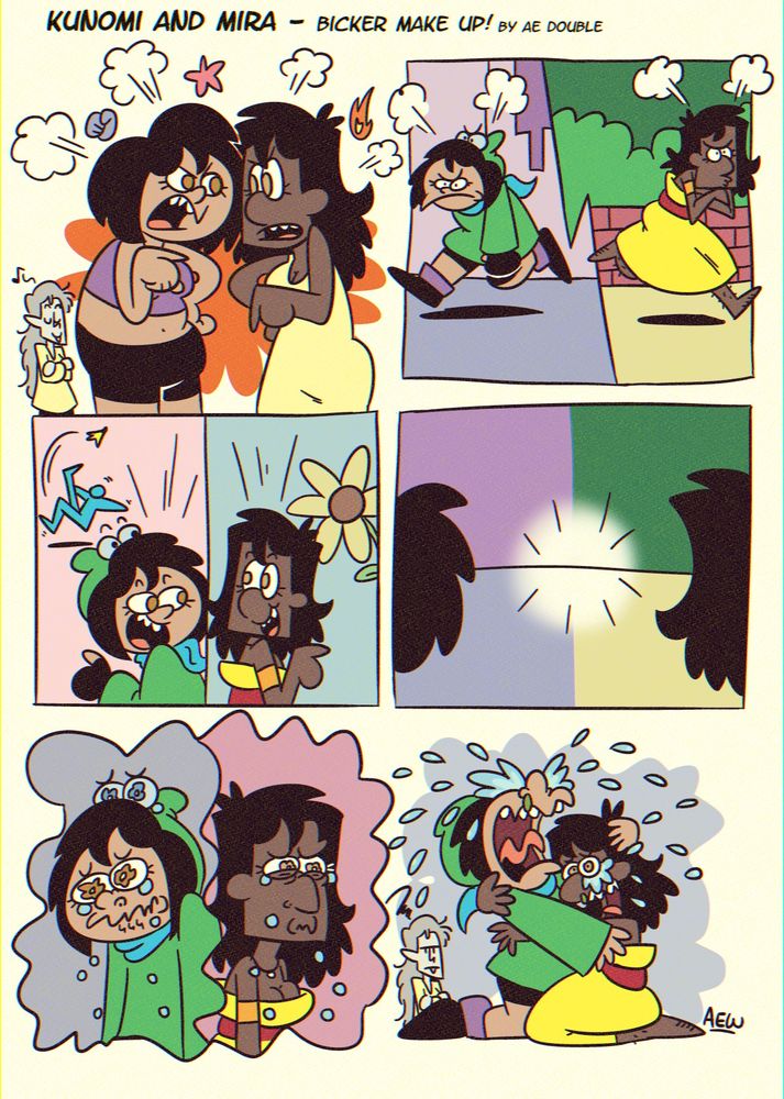 Original characters Kunomi and Mira