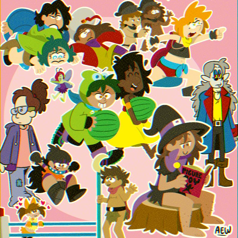The usual characters of Kunomi, Mira, Rehlah, Ryoko, Taithwen, Violet, Carol, Alburno, Paddy, Murry, Jae-Sung, Juan, Desséchine, pOMMe and Naran.