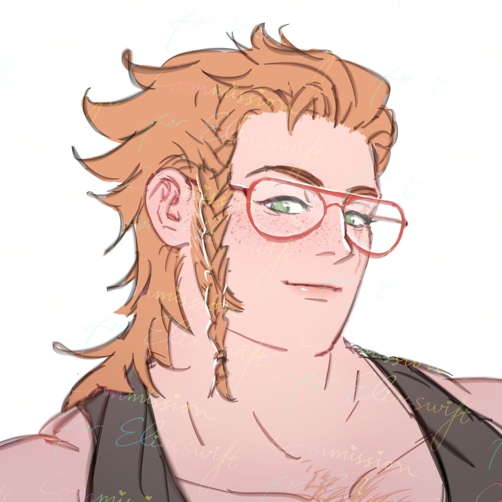 illustration of guy knoxville (original character)