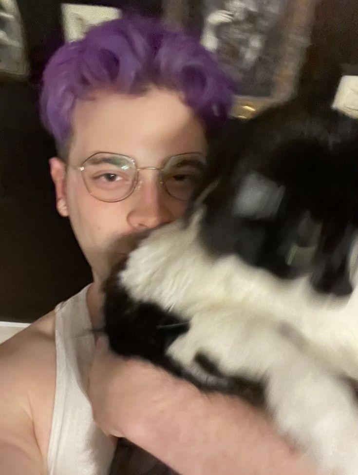 Damien and a candid shot of Zelda.