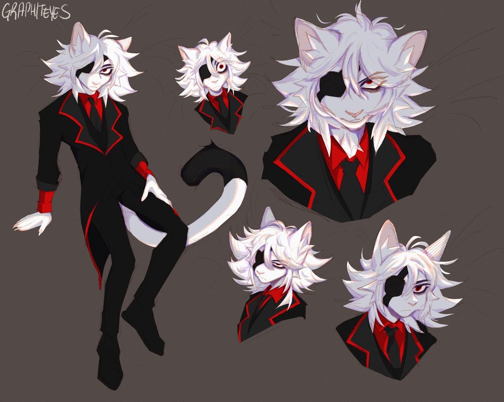 One fullbody and four headshots for Griff
