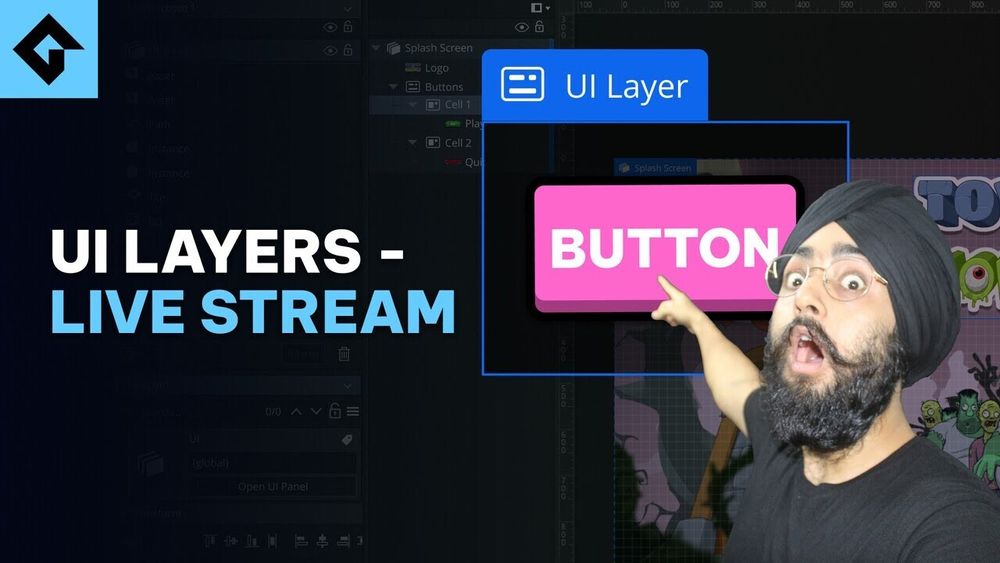 GameMaker - UI Layers - Livestream