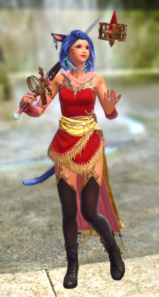 Gold and Red~