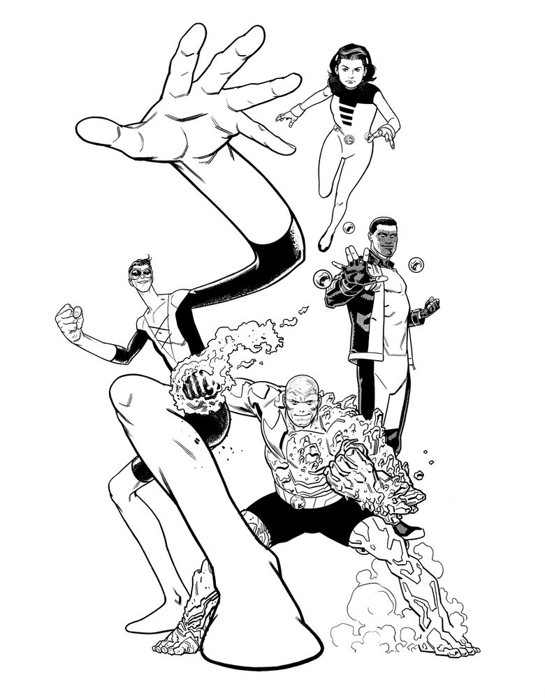 The Terrifics, by Doc Shaner.
